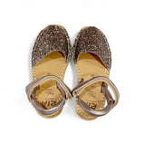 Minorchine RIA MENORCA in glitter melanzana
