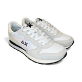 Sneaker ginnica SUN68 Teen girl in nylon e suede bianco con lacci