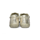 Sneakers Primi Passi COCOON NATURINO in pelle laminata oro e glitter rosa con velcri