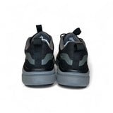 SNEAKER GINNICA SUN68 Teen unisex in mesh nero con lacci