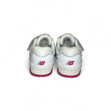 SNEAKERS GINNICHE NEWBALANCE 550 in pelle bianca con strap