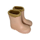 Rain boot IGOR rosa con fodera in pelliccia sintetica