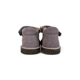Bebè LESCOUCOU in suede taupe con velcro