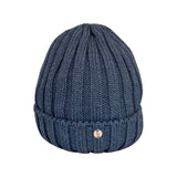 Cappello jeans GIO HIGUAMY a coste misto lana