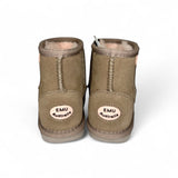 EMU AUSTRALIA Wallaby Mini Mushroom in suede e 100% lana merinos WATER RESISTANT