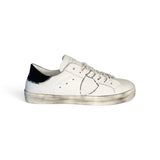 Sneakers PHILIPPE MODEL junior PARIS in pelle bianca e nera