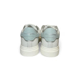 Sneakers PHILIPPE MODEL junior TEMPLE in pelle bianca e tiffany