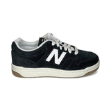 Sneakers ginniche NEWBALANCE 480 in suede nero con lacci