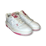 SNEAKERS GINNICHE NEWBALANCE 550 in pelle bianca con lacci