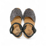 Minorchine RIA MENORCA in glitter antracite