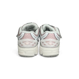 Sneakers ginniche NEWBALANCE 1906 bianca e rosa con strap