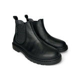 Stivaletti chelsea NATURINO in pelle nera con elastici