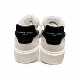 SNEAKERS PHILIPPE MODEL junior NICE in pelle bianca e suede bianco