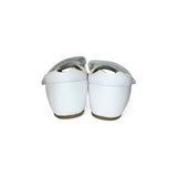 Sandali Primi Passi FALCOTTO in pelle bianca con fibbia e strap