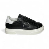Sneakers PHILIPPE MODEL junior TEMPLE in pelle nera