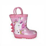 Rain boot MR. TIGGLE unicorno rosa/multicolors
