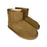 EMU AUSTRALIA Wallaby Mini Chesnut in suede e 100% lana merinos WATER RESISTANT