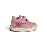 Primi Passi BALOCCHI in suede rosa/fuxia con velcri
