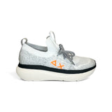 Sneaker SUN68 Boy's Jupiter Knit bianca