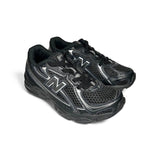 Sneakers ginniche NEWBALANCE 740 nero/silver con lacci elastici