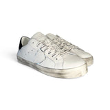 Sneakers PHILIPPE MODEL junior PARIS in pelle bianca e nera