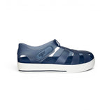 Sandali IGOR a gabbietta in gomma blu con velcro