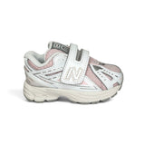 Sneakers ginniche NEWBALANCE 1906 bianca e rosa con strap