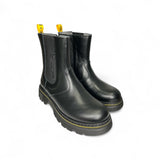Stivaletti BALOCCHI in pelle nera con elastico e zip interna
