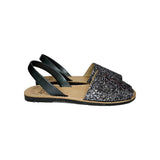 Minorchine RIA MENORCA in glitter antracite