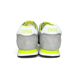 Sneaker ginnica SUN68 Teen boy in suede e nylon grigio con lacci