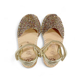 Minorchine RIA MENORCA in glitter oro/multicolors