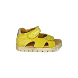 Sandali Primi Passi BALOCCHI in suede giallo con strap