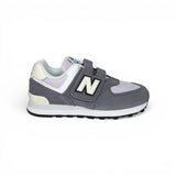 Sneakers ginniche NEWBALANCE 574 malva e lilla con velcro