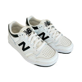 SNEAKERS GINNICHE NEWBALANCE 480 in pelle bianca e nera con lacci