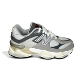 Sneakers ginniche NEWBALANCE 9060 grigio chiaro/antracite con lacci