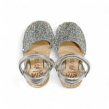 Minorchine RIA MENORCA in glitter argento