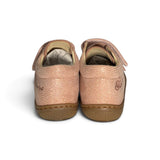 Sneakers Primi Passi COCOON NATURINO in suede rosè con velcri