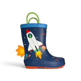 Rain boot MR. TIGGLE blu navy/razzo