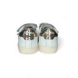 SNEAKER SUN68 Street baby girl in pelle bianca con velcri