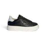 Sneakers PHILIPPE MODEL junior TEMPLE in pelle nera