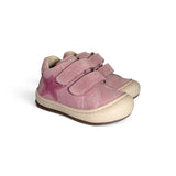 Primi Passi BALOCCHI in suede rosa/fuxia con velcri