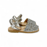Minorchine RIA MENORCA in glitter argento