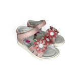 Sandali Primi Passi BALOCCHI in pelle rosa/fuxia con strap