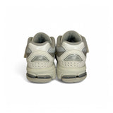 Sneakers ginniche NEWBALANCE 2002 panna con strap e lacci elastici