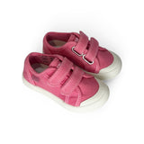 Sneakers NATURINO SUMMER in canvas delavè fuxia con velcri