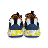 Ginniche FLOWER MOUNTAIN by Naturino blu navy con velcro e lacci elastici