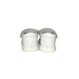 Sandali Primi Passi BALOCCHI in pelle bianca/rame rosato con strap