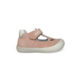 Primi Passi “2 OCCHI” BALOCCHI in suede rosa con velcro