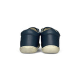 Sneakers Primi Passi COCOON NATURINO in pelle blu navy con velcri