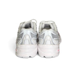 Sneakers ginniche NEWBALANCE 740 bianco/silver/rosa con lacci elastici